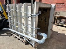 800 gallon RFP Tank, agitated OT/FB, 4' wide x 4' long x 7' deep