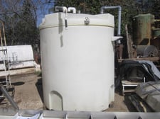 900 gallon BCS Chemical, PET, FB/DT, 5' diameter x 6' straight side