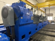 36" x 192" Cincinnati, 36" x4"x20"grinding wheel, 600-1800 RPM grinding wheel, 9-32 RPM headstock speed, 15