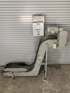 8" wide x 5' long, Angor #AMH-11, conveyor, 45" drop height, 230/460 V.