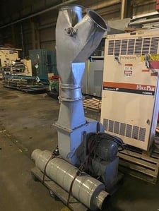 Custom trim blower, Teco Westinghouse 5 HP motor, 230-460 V.