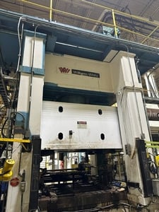 600 Ton, Williams, hydraulic press, 16" stroke, 36" daylight, 20" Shut Height, 72" x60" die space