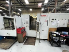 Kiwa #KNH-426X, CNC horizontal machining center, 64 automatic tool changer, 23.6" X, 24" Y, 26.1" Z, 12000
