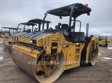 Caterpillar CB15, Twin Drum Roller, 2437 hours, S/N: M9400207, 2019