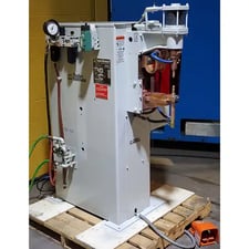 50 KVA Taylor-Winfield #EBB3-8-50, spot welder, 8" throat, 1" electrode, 3" stroke, 440 V.,S45016