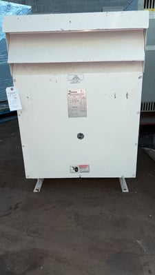 118 KVA 460 Primary, 460Y/266 Secondary, Hammond, w/taps