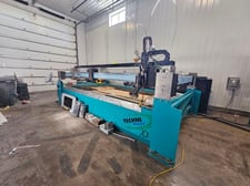 Techni #TIJ4100, waterjet cutter, 61" x 123" cutting table, 66000 psi, CNC Control, 2018