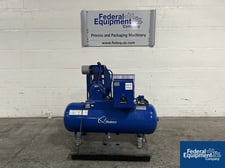 5 HP Quincy #QRDS-3-80S, Air Compressor Tank, 100 psi, S/N 20051222-0141