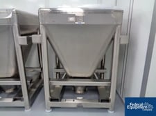 Custom Powder System, Stainless Steel Tote, 1000 Liter, S/N 5088-1, 2006