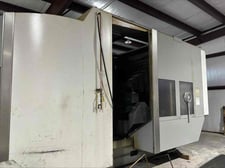 DMG Mori #DMC-125U2, CNC horizontal machining center, 49.2" X.49.2" Y, 39.4" Z, 18000 RPM, HSK63,2005