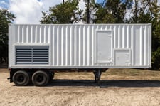 600 KW Kohler #650REOZDB, generator, enclosure mounted on trailer, 277/480 Volts, 3035 hours, 2005, #090497