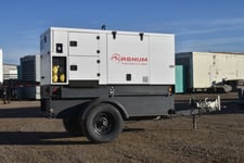 23 KW Magnum #MMG25IF4, generators, menclosure mounted on trailer, 6100 hours, 2015, #090506