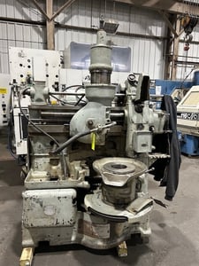 Fellows #645A, gear shaper, 18" pitch diameter, 5-5/8" hole in work spindle, 3" face width