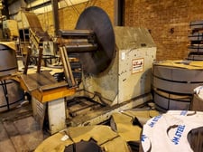 15000 lb. Coe Press Equipment, servo feed line, 24" x.250", uncoiler, straightener, servo feeder, #14197J