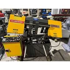 10" x 16" Clausing #C250A, automatic horizontal band saw, 1" blade, 2 HP, 70-280 FPM, 1998