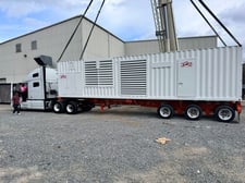 1600 KW Caterpillar #3516A, diesel generator, weatherproof enclosure, 1994 (6 available)