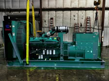 1000 KW Cummins #1000DFJD, diesel generator, 766.4 hours, 1997