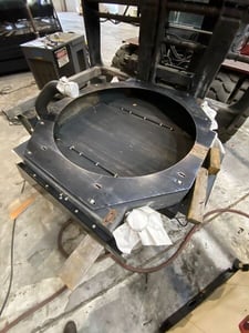 AKG radiator, for Cat C32 Low air flow, no fan, hexagon shape