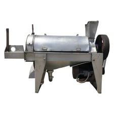 Brown International Corporation #2502 Screw Finisher, separates water from varieties of fruits and vegetables