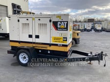 35 KW Caterpillar XQ35, Mobile Generator Set, Diesel, 1800 RPM, 480V, 10239 hours, 2017