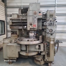 Fellows #36-6, gear shaper w/rack attachment, 3" riser, table plate, nice condition, serial #31743