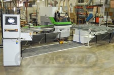 Biesse #Skipper-100, CNC Machining Center, 98" X, 39" Y, 2.36" max part thickness, 6.5' x 8' x 35" H outfeed