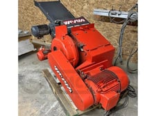 Weima #WLB 400, Horizontal Low-Speed Grinder, 15.5" x 2.5" feed opening, 8" diameter Collection outlet, 3/4"