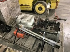1/8" -2" Ridgid #535, pipe & bolt threader, foot pedal control,