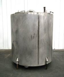1000 gallon Perma-San #1000CVS, Stainless tank, covered top, flat bottom