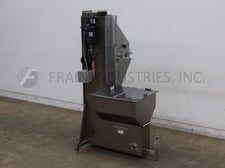 Pack West #CESF, automatic Stainless Steel water fall style capacity elevator / feeder & sorter, 50-300 caps