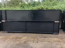 674 gallon Double wall sub base diesel fuel tank, 198" L x 40" W x 37" H, new surplus