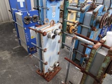 26 sq.ft., Type P-2, Titanium plates, Carbon Steel frame, (20) plates, 12" W x 31" H, 2-3/4" thick plate pack