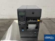 Zebra #ZT410, Label Printer, with label and printer ribbon rolls, 120 volts, serial# 18J160513684