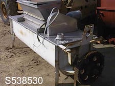 25 cu.ft. Paddle Mixer, Carbon Steel, 2' width x 7' L x 2' deep, 2.5" diameter Shaft, 4" center bottom