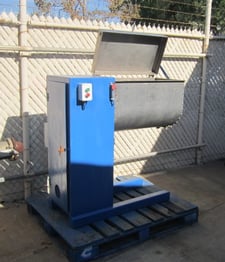 Lab Paddle Mixer, Monel trough, Stainless Steel paddle mixing assembly, 1 HP