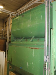 25 cu.ft. Ribbon Mixer, Carbon Steel, 30" width x 6.5' L Chamber, 5 HP