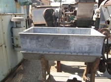 5 cu.ft. J H Day, Ribbon Mixer, Carbon Steel, 17" width x 37" L