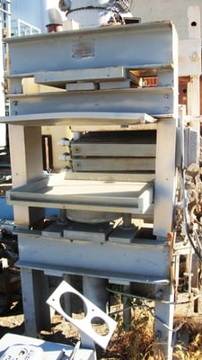 Juice Platen Press, Carbon Steel, 28" x 28", 5 HP hydraulic pump