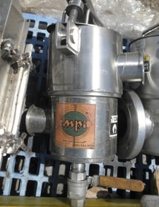 Magnetics Products Inc., Magnetic Separator for liquids, triple rod screener, 3" diameter Sanitary tri-clamp
