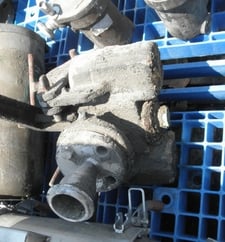 Stainless Steel Magnetic Separator, flow-through type, 1.5" diameter flange inlet