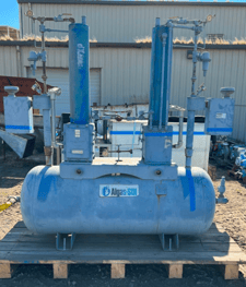 200 gallon Algas SDI #XPV 28-5, Gas Blending System for Liquid Propane & Air, 30" diameter x 68" L straight