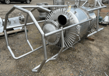350 gallon Cherry Burell, Stainless Steel Vertical Vacuum Flavor Tank, 42" diameter x 56" straight side, 6"