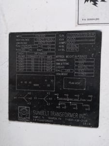 Image for 2500 KVA 4160/2400 Primary, 480/277Y Secondary, Sunbelt, padmount transformer, 3-phase, LF 65C ONAN 30/60kV BIL TMPRPRF