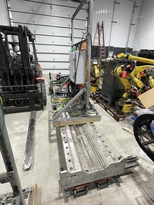 Fanuc, RTU-1000, robot transfer unit with 20' travel set up to run w/R-30iB Control, 2019, #105128