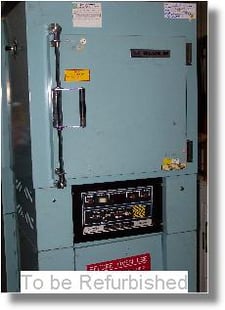 19" width x 18" H x 17" D Blue M #OV-560A-3, lab oven, 400°F, 120 V., 1-phase