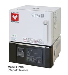 3.9" width x 5.9" D x 3.9" H Yamato #FP103, high performance furnace, 2102°F, 115 V.