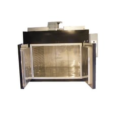 72" width x 48" H x 72" D High Temperature Oven #HT646, 1200°F, 9000 cfm