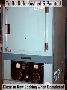 20" width x 20" H x 18" D Blue M #DC-206C-GOP, annealing oven, 400°F, 208 V., 1-phase