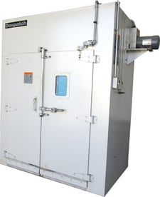 48" width x 62" H x 39" D Despatch #PWB2-63-1S, ind walk-in steam oven, 200°F, 460 V., 3-phase