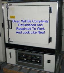 21.5" width x 19.5" H x 20" D Blue M #CR07-256C, 482°F, 208/240 V., 1-phase